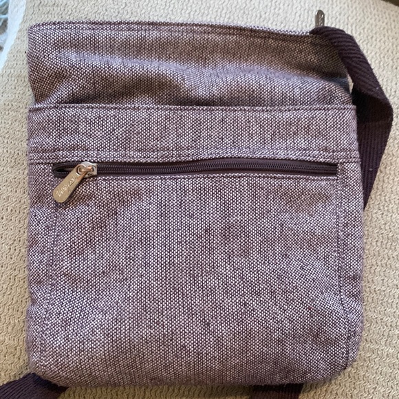 Crossbody bag with matching wallet. Used with normal wear. - Picture 1 of 4